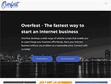 Tablet Screenshot of overfeat.com